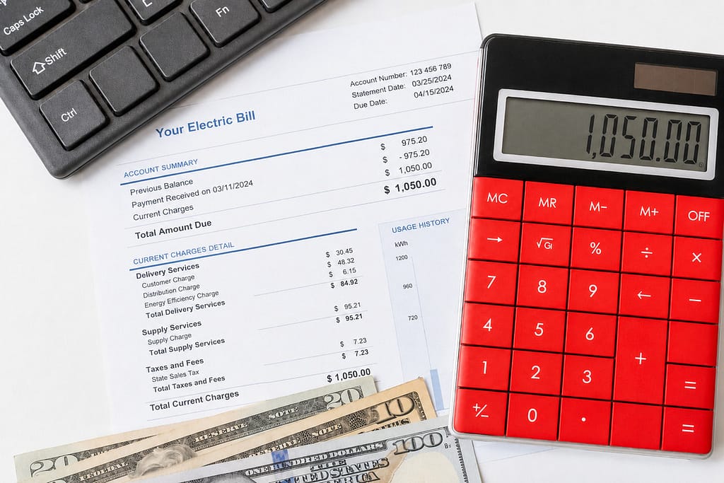 seasonal utility budget