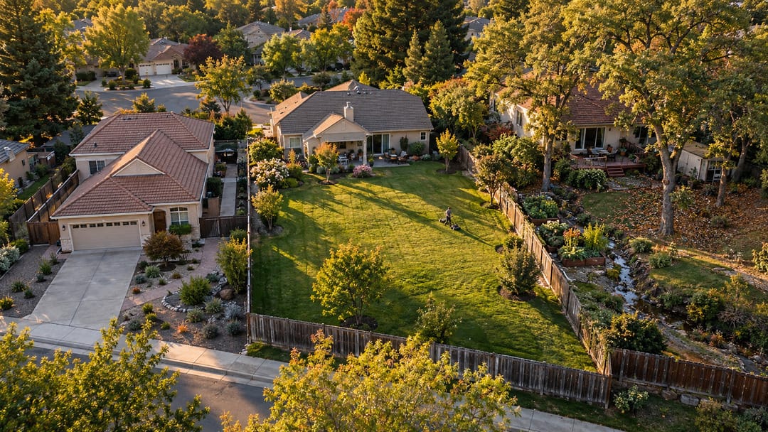 compare home lot sizes