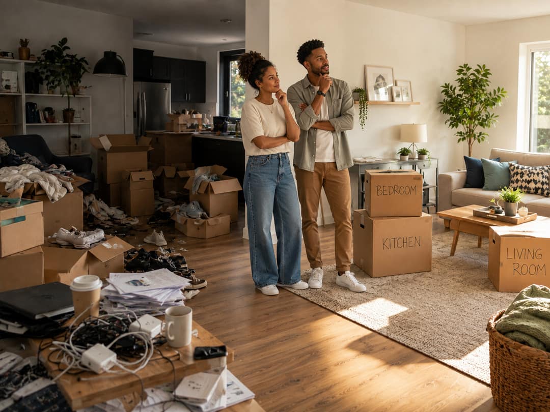 organize your home after moving