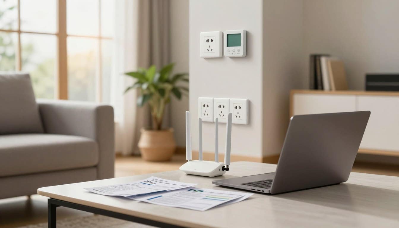 setting up home utilities