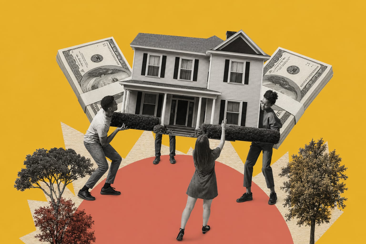 buying a house with family