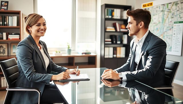 interviewing real estate agents interviewing real estate agents