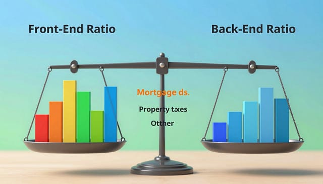 front-end back-end ratio loan qualification comparison front-end back-end ratio loan qualification comparison